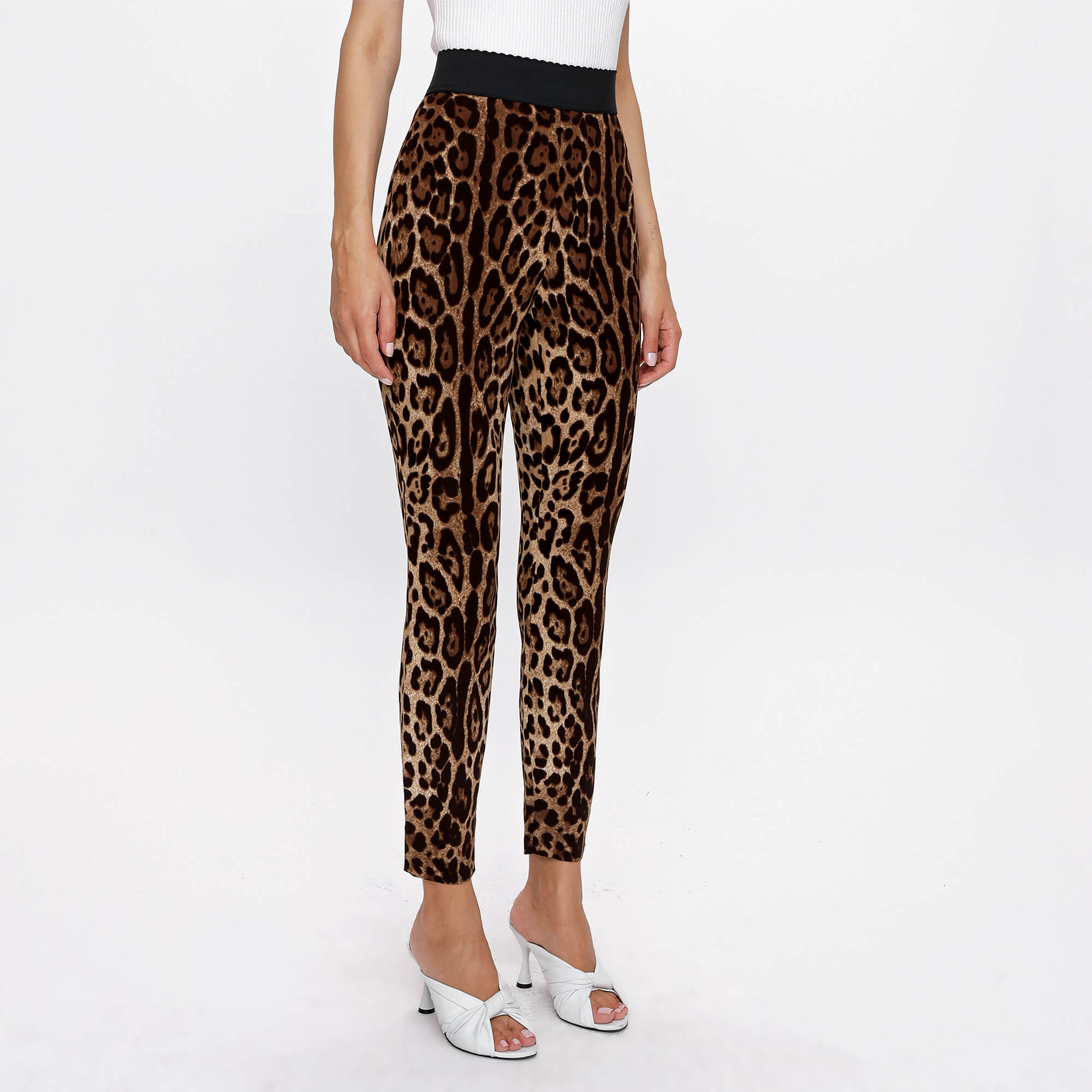Dolce Gabbana - Leopard Print Leggings